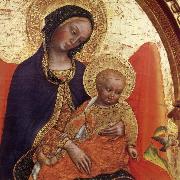 Gentile da  Fabriano Details of Madonna and child,with sts.lawrence and julian France oil painting artist